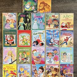 LITTLE GOLDEN BOOKS ~LOT OF 22 HARDCOVER BOOKS