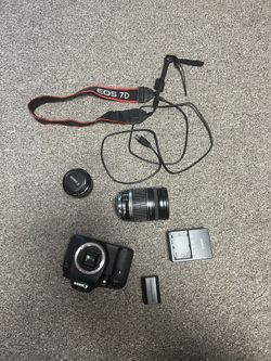 Canon 7d With 2 Lens