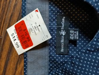Beverly hills polo club button up size 4xl