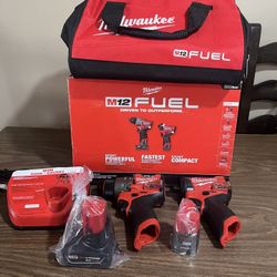 Milwaukee M12 Fuel 2-Tool Combo Kit 