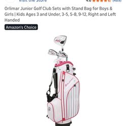Orlimar Junior Golf Club Set (Ages 5β9) β Excellent Conditi
