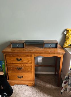 Vintage Writing Desk and Computer Stand