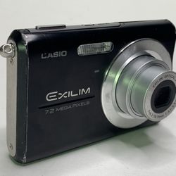 Casio Exilim EX-Z75 7.2MP Compact Digital Camera Black