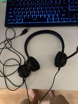 Jabra Evolve 20 HSC016 Wired headphones with microphone