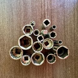 Socket $2/each Size 7/16 13/32 7/16 1/4 13/16 3/4 6mm