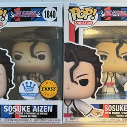 Funko Pop! Bleach #1840 Sosuke Aizen Chase Bundle Funko Shop Exclusive