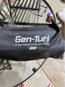 Gen-Turi RV generator exaust