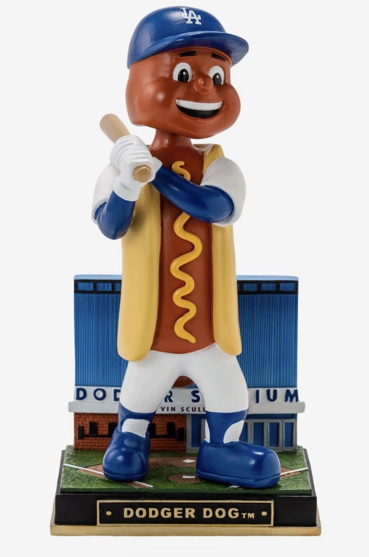 Dodger Dog Los Angeles Dodgers Gate Series Mascot Bobblehead