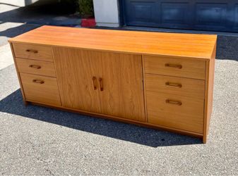 Mid-Century Modern Teak Sideboard Credenza