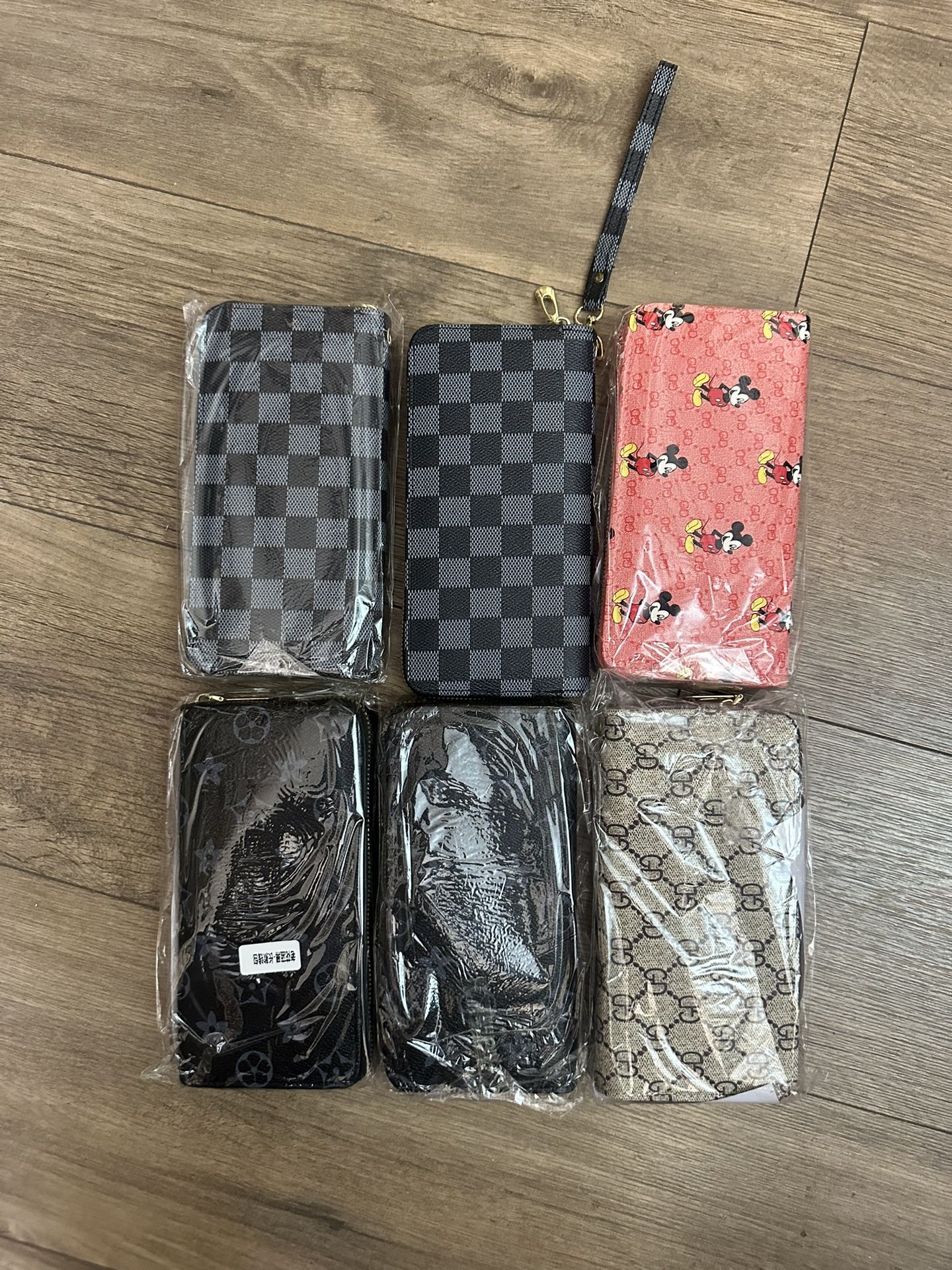 SALE!!! 6 Long Wallets For $30
