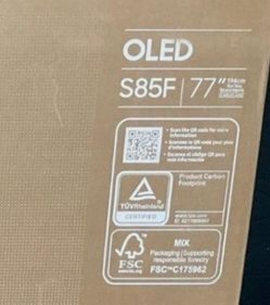 Samsung - 77” Class S85F Series OLED 4K UHD SamsungVision AI Smart Tizen TV