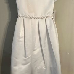 New Flower girl/junior bridesmaid dress SZ  10