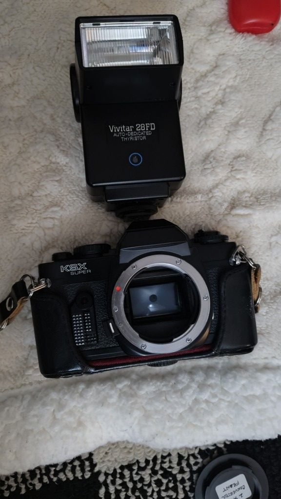 Ksx Camera With Flash And Accessories 