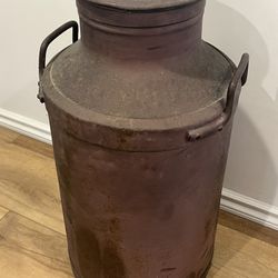Antique Milk Canister
