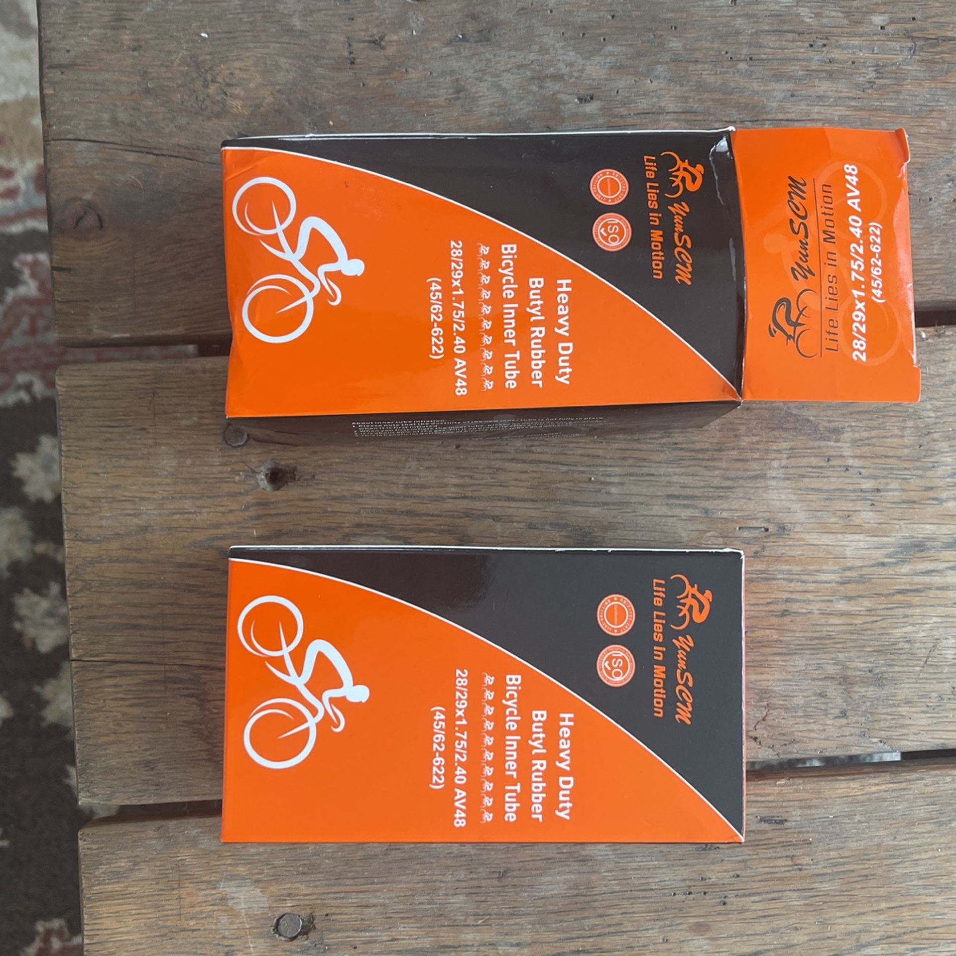Two New Bicycle inner Tubes 29 X 1.75-2.4