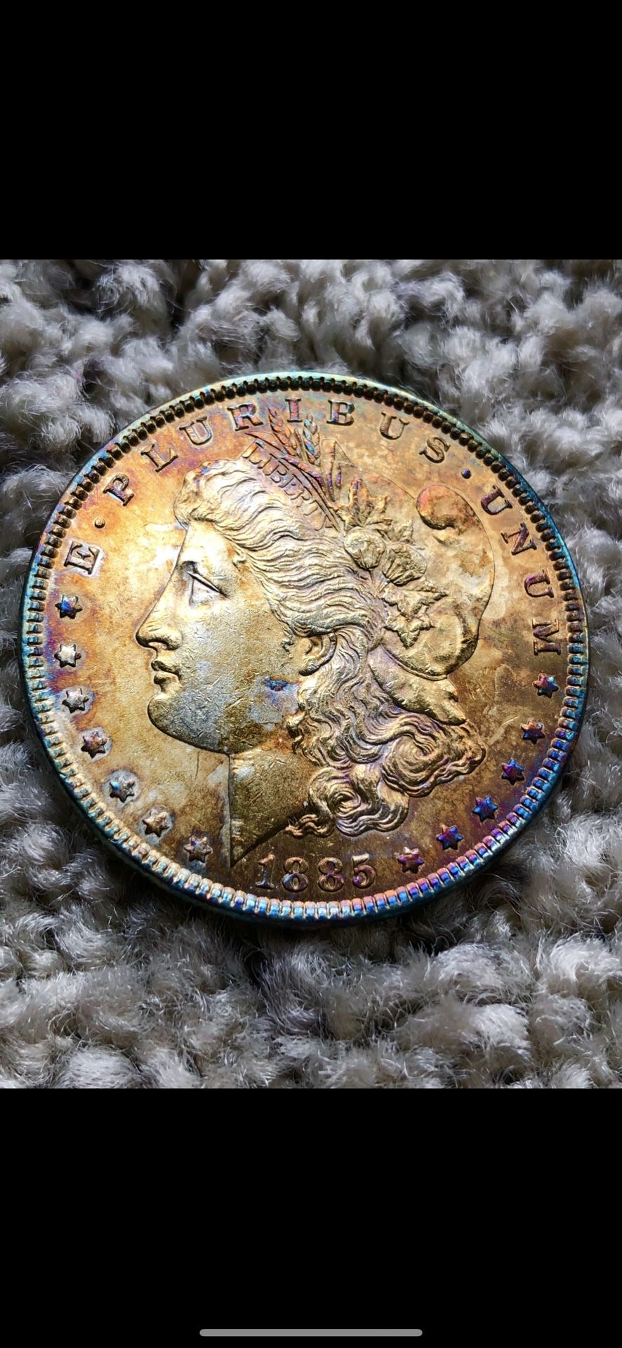 1885 Morgan Silver Dollar
