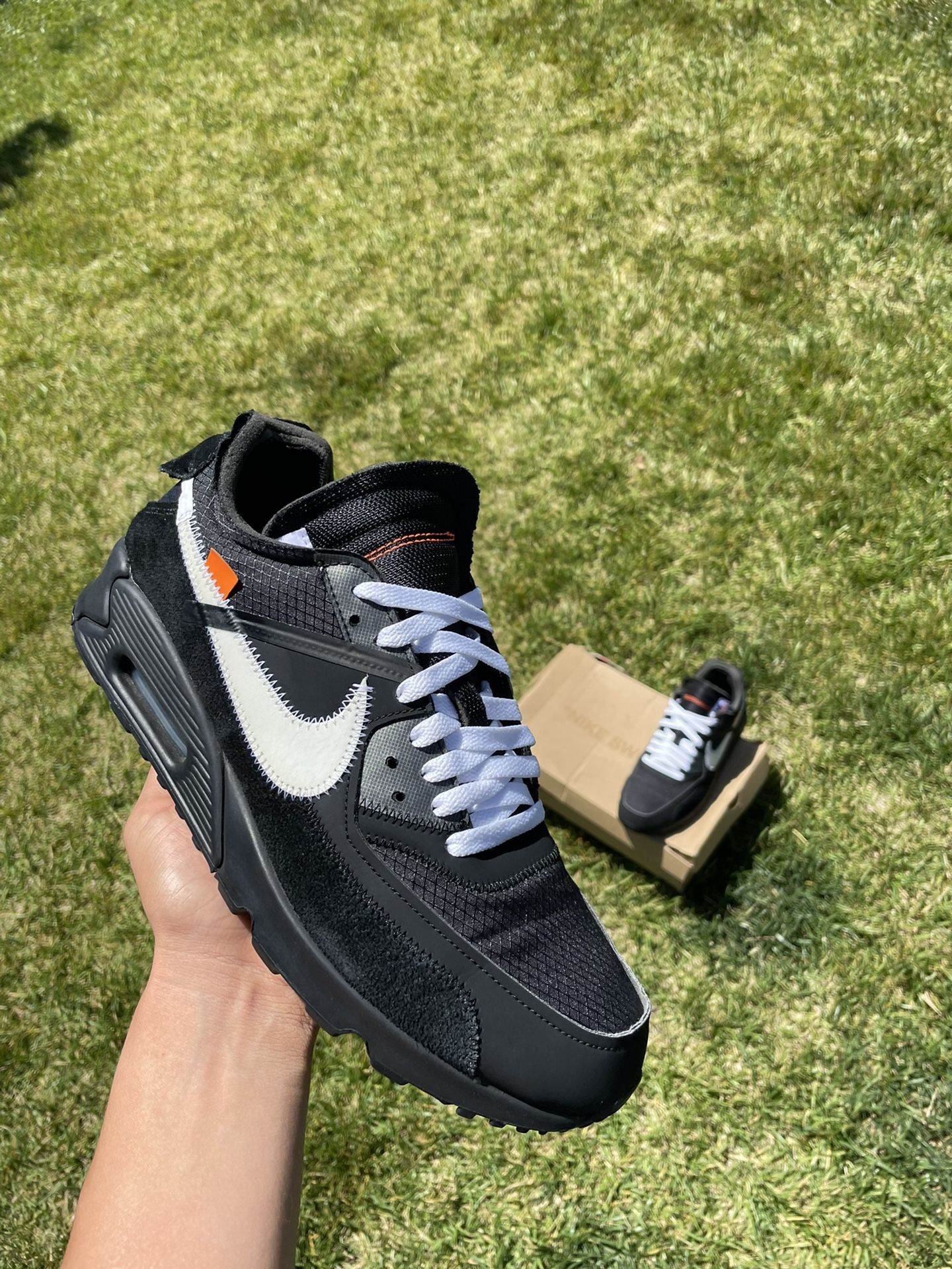 Off White Airmax 90 Black🖤