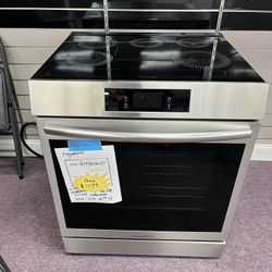 Stove, Samsung Induction Range With Warranty