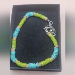 Heishi Beads Shell Bracelet