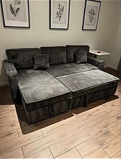 Sofa bed with storage brand new