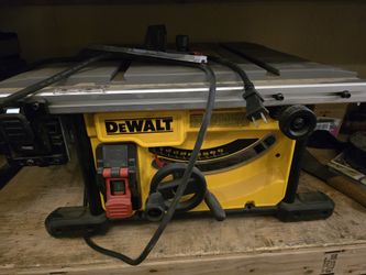 Dewalt table saw 8 1/4