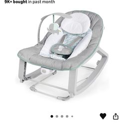 Baby swing. Unused still in box.  Gray