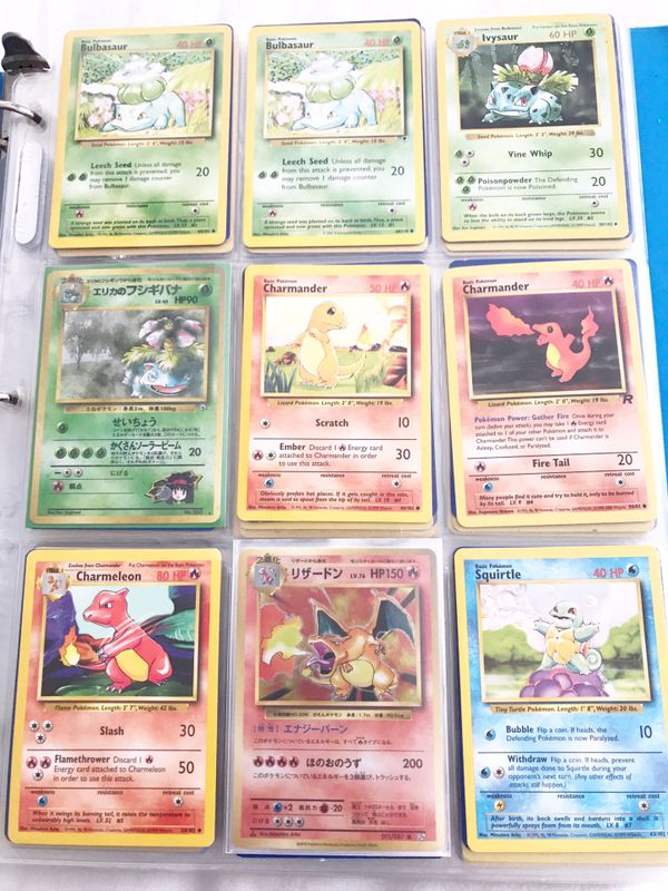 Pokemon binder full vintage 1st edition holographic ect for Sale in