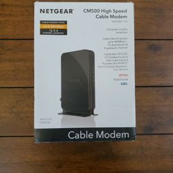 Netgear- CM500 High Speed Cable Modem