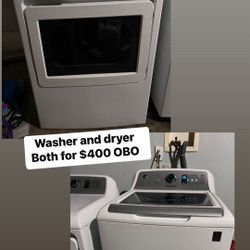 Washer And Dryer
