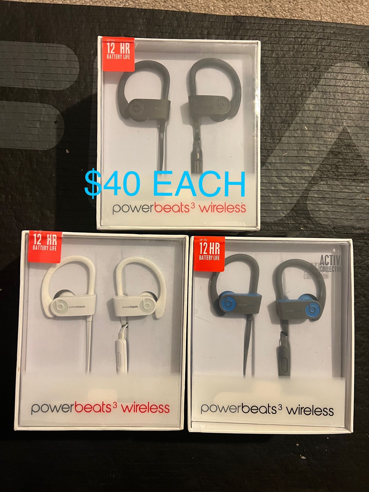 Powerbeats 2 Wireless Headphones New