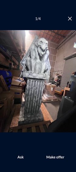 Halloween Animatronic Gargoyle Prop