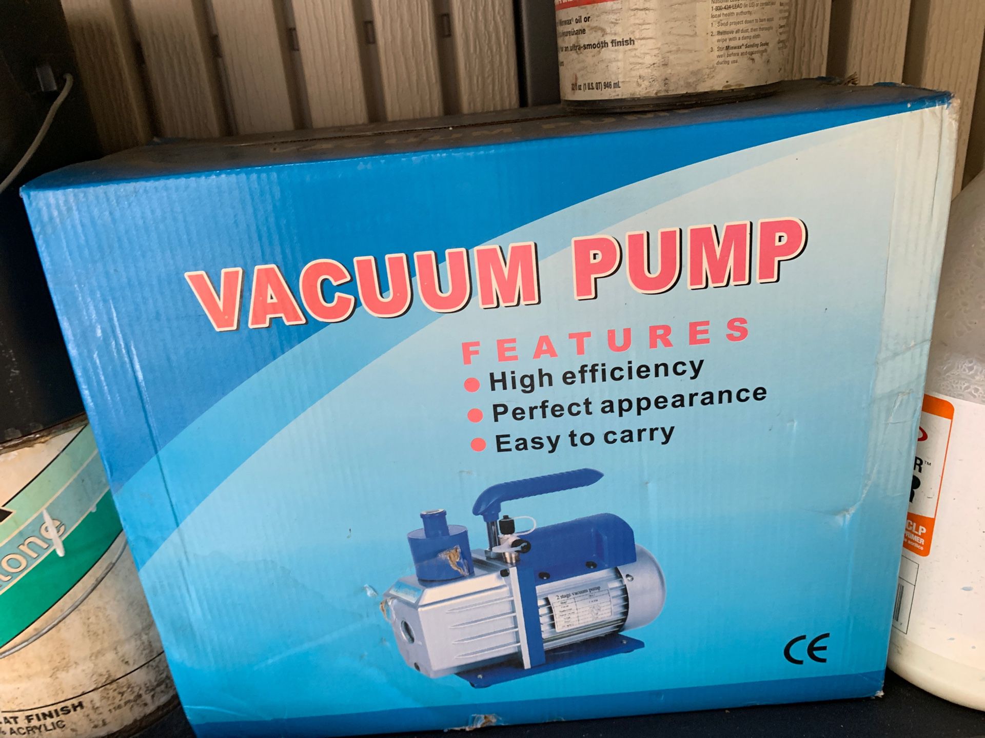 A/C vacuum pump.