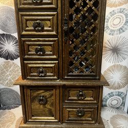 Vintage Japanese Made Music Jewelery Box