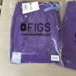 Men’s Figs Scrubs In Purple 