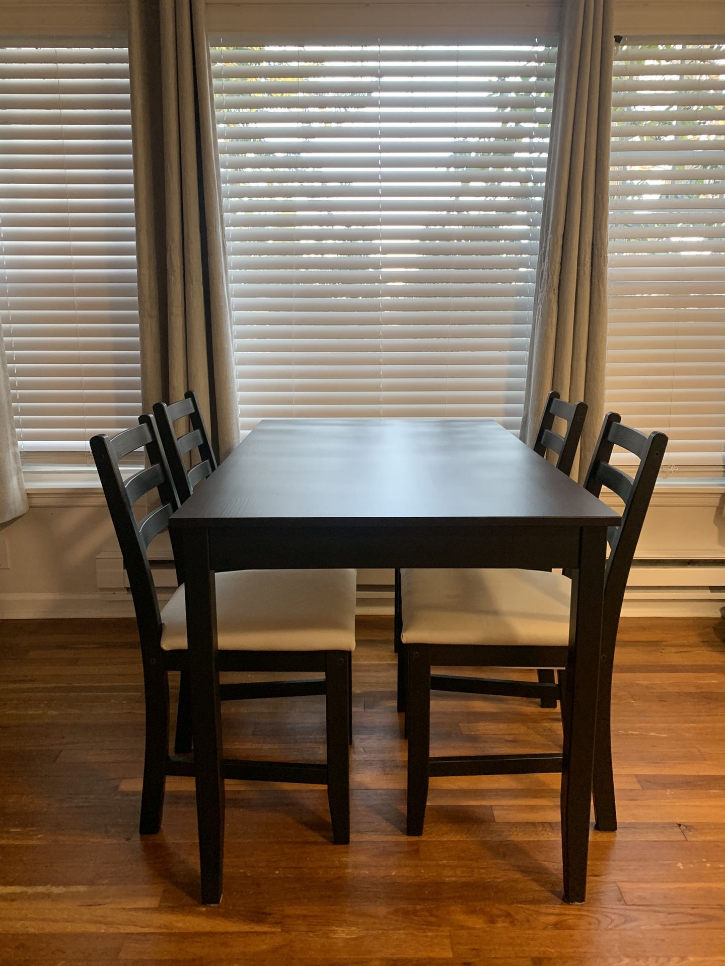 IKEA Dining Room Set (Table + 4 Chairs)