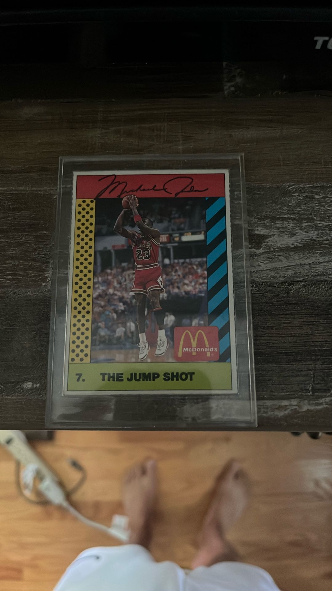 Michael Jordan McDonalds card - Great Condition. Has Always Been In A Case. $65 OBO