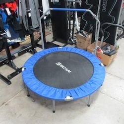 Used BCAN Personal Fitness Trampoline rebounder 34"