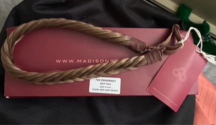 Double Two Strand (Fish) Braid in Ashy Light Brown