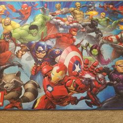 Marvel Area Rug 6'6"×4'6" $45 Obo