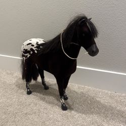2011 AMERICAN GIRL Doll KAYA'S Steps High Appaloosa Mare Horse Retired 18"