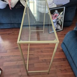 Glass Console Table