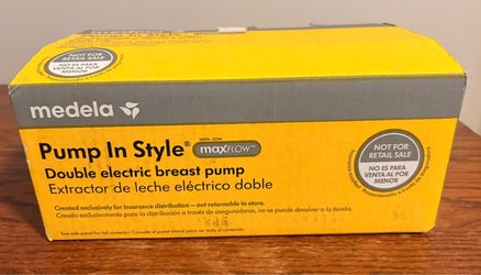 Double electric breast pump