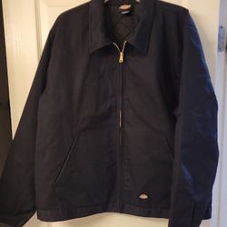 Dickies TJ15 Insulated Quilted Lined Zip Up Work Jacket Men's Size XLR