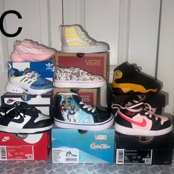 Nike Dunk Jordan Vans Sz 5C