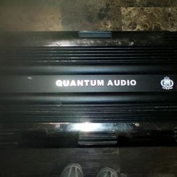 QUANTUM AUDIO 3000 WATT 2 CHANNEL -MONO AMP