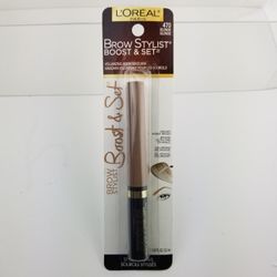 2x L'Oreal Brow Stylist Definer Boost & Set Volumizing Brow Mascara #470 Blonde 