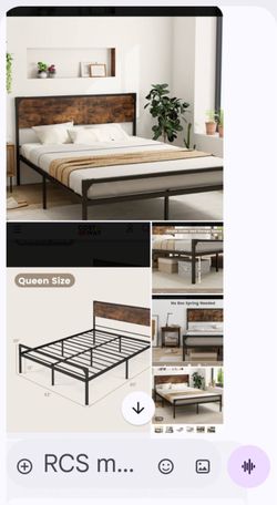 RCS Queen Size Bed Frame