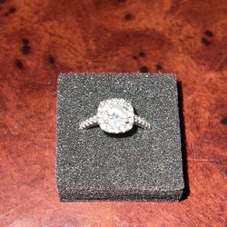 Silver Engagement Rin Size 8-9