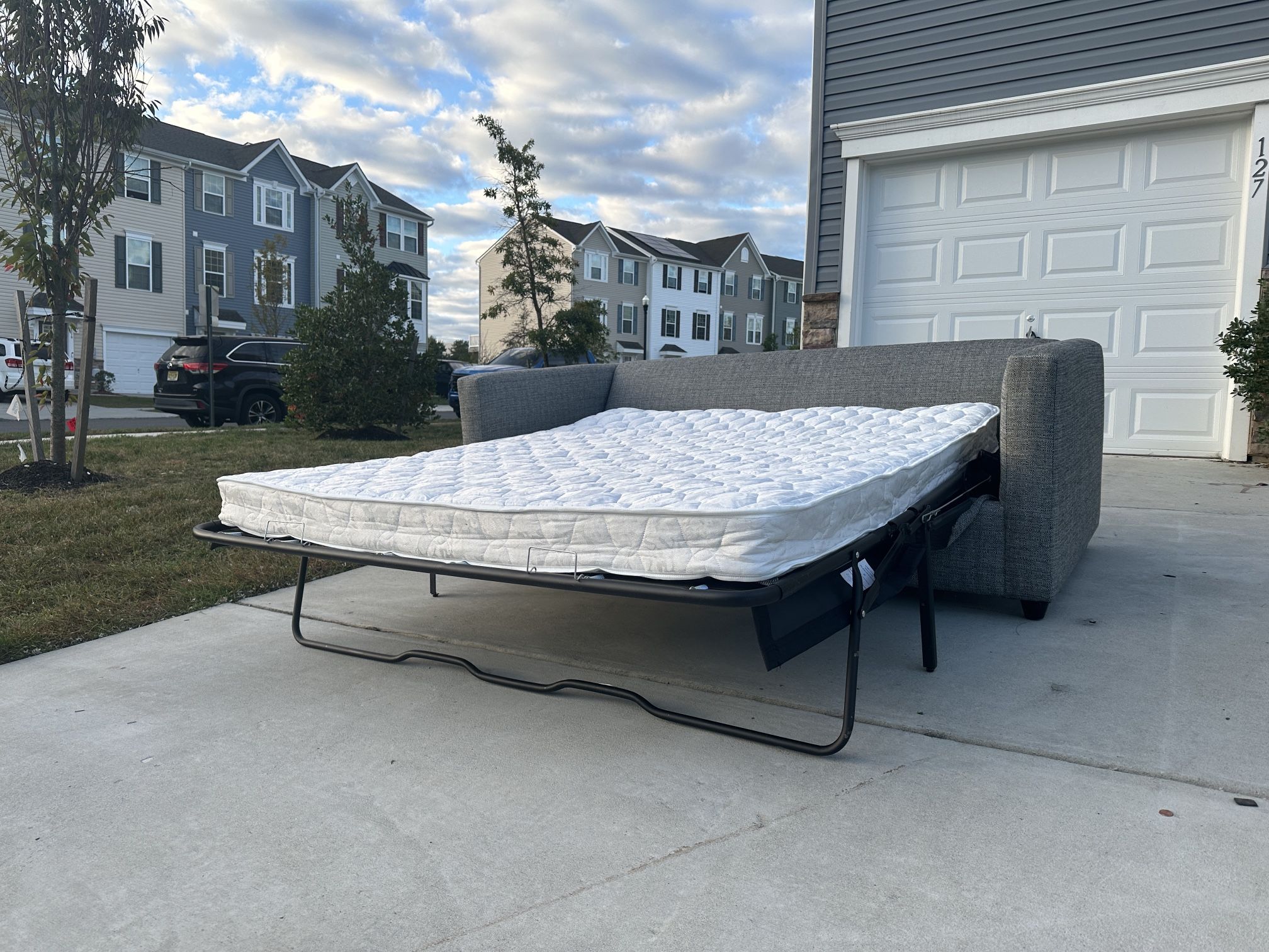 Delivery Included | CB2 Sleeper Sofa 80”