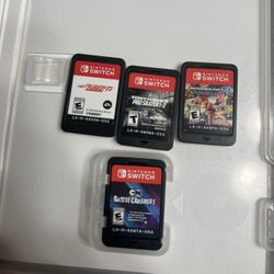 4 nintendo switch games